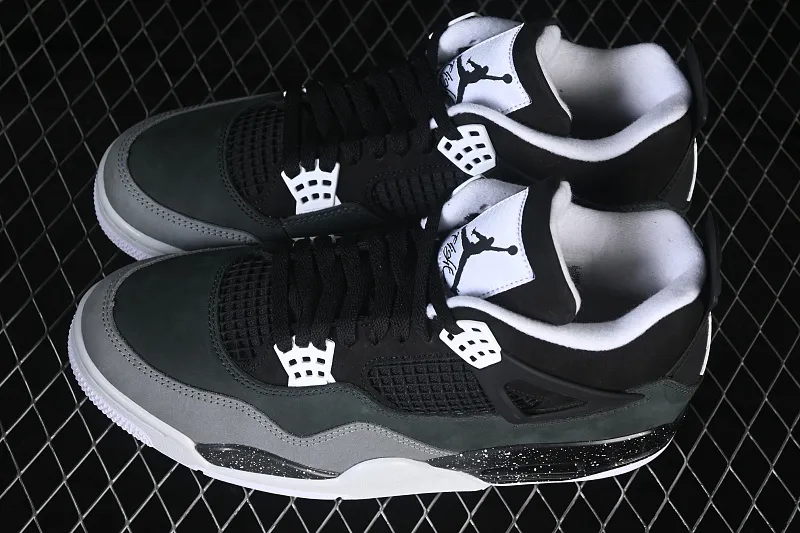 All categories Air Jordan Jordan series basketball shoes Air Jordan 4 LJR version Air Jordan 4 "Fear" AJ4 Joe 4 fear suit replica basketball shoes FQ8138-002
